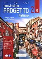 Nuovissimo progetto italiano libro e quaderno + 2cd audio + dvd 2a